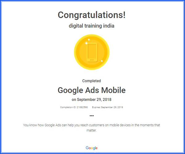 Google Ads Mobile