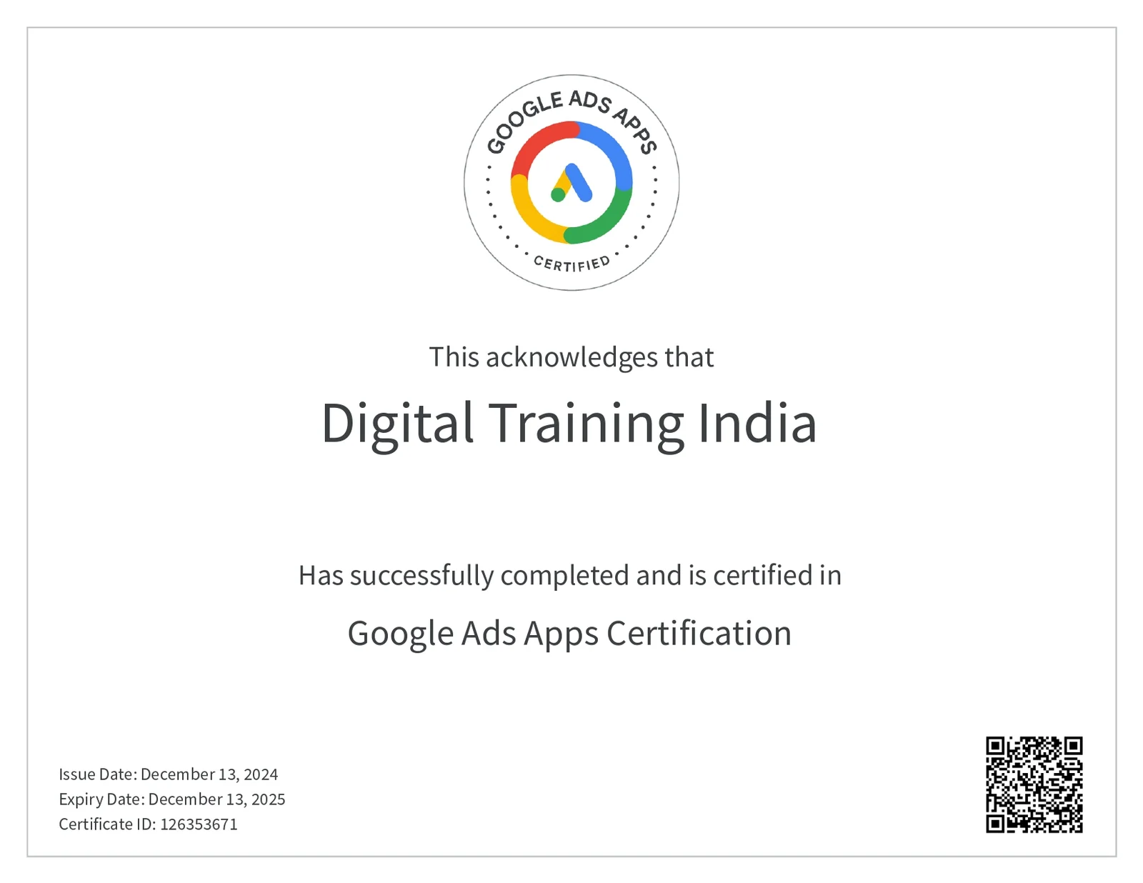 Google Cert 2