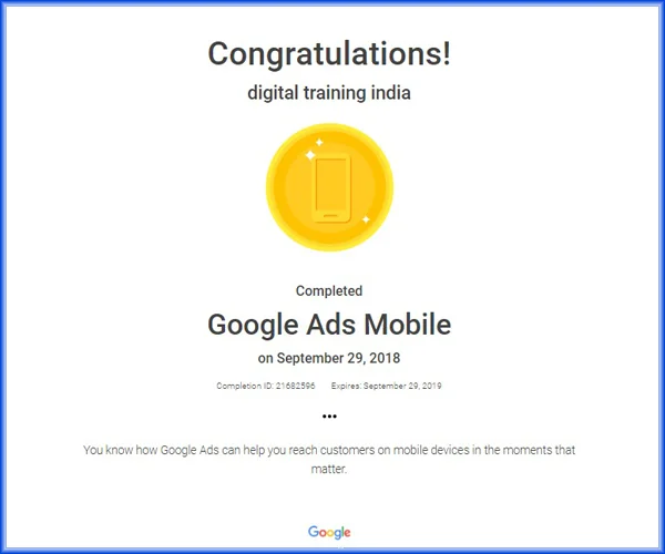 Google Cert 5