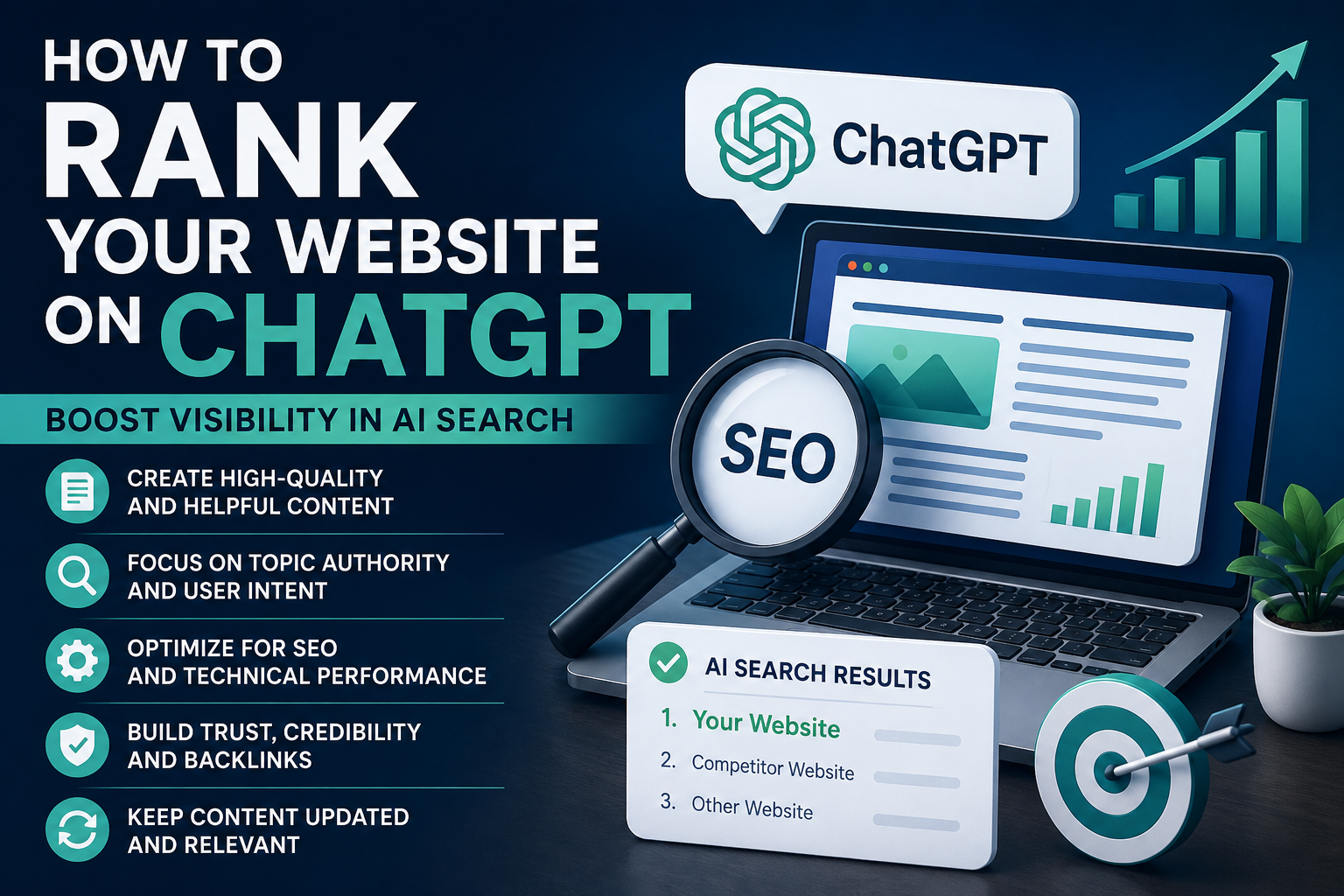 How to Rank Your Website on ChatGPT in 2026 ?
