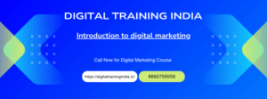 Introduction to digital marketing
