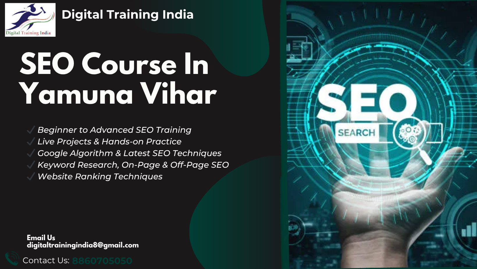 SEO Course in Yamuna Vihar